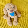 Gehäkelter Labrador aus Chenilwolle - Handgemacht